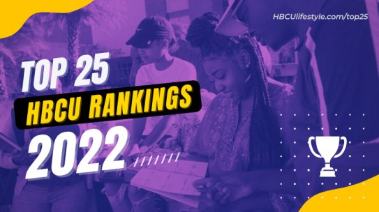 Top 25 HBCU Rankings 2022