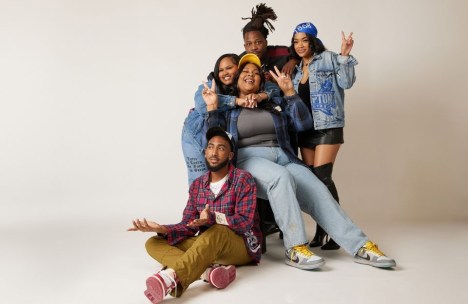 Urban Outfitters Summer Internship Program students pose for a group photo.