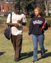 More black American students are going to college